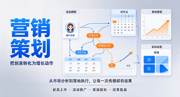张店区营销策划